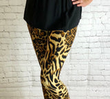 Leopard Cheetah Leggings S-5X - 7 Varieties - Brulla Girl LLC