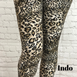 Leopard Cheetah Leggings S-5X - 7 Varieties - Brulla Girl LLC