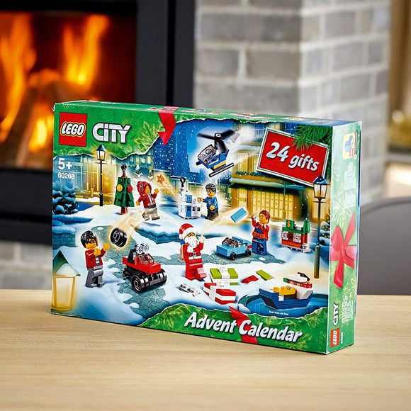 LEGO City Christmas Advent Calendar 2020 Surprises Each Day Building Set 60268